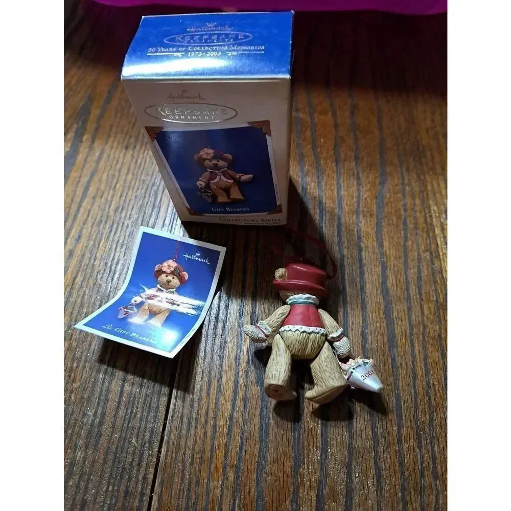 Vintage 2003 Hallmark Keepsake Gift Bearers #5 Christmas Holiday Tree Ornament
